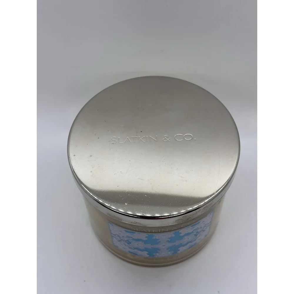 Bath & Body Works Slatkin & Co. WINTER 3-wick Scented Candle 14.5 oz RARE‎
